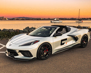 Corvette C8 5vm Style Front Splitter