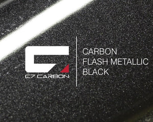 Corvette C8 | Z07 High Wing For Z06 Painted Carbon Flash Wing + Chassis Mount Bracket System + Painted Carbon Flash Bumper Hole Delete Covers