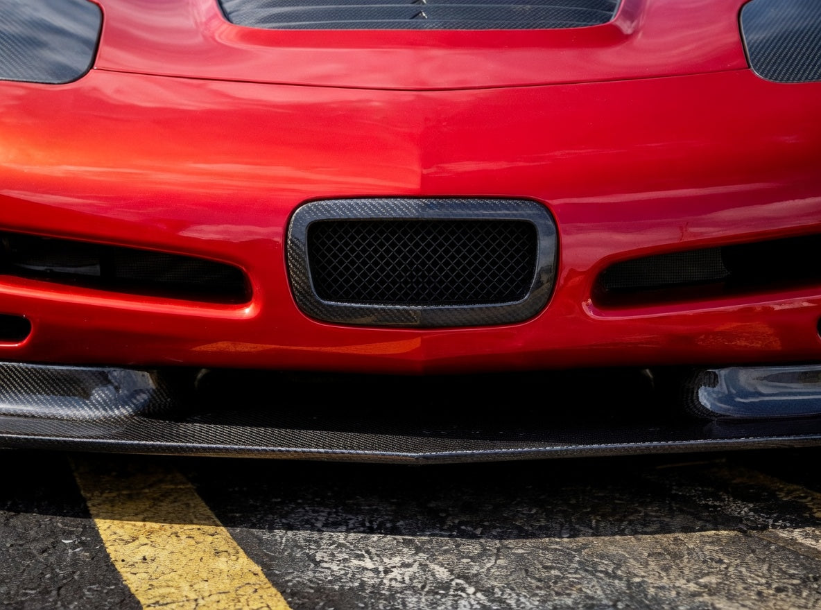 Front Cooling Duct | Corvette C5 (1997-2004) | Carbon Fiber Radiator Airflow Upgrade