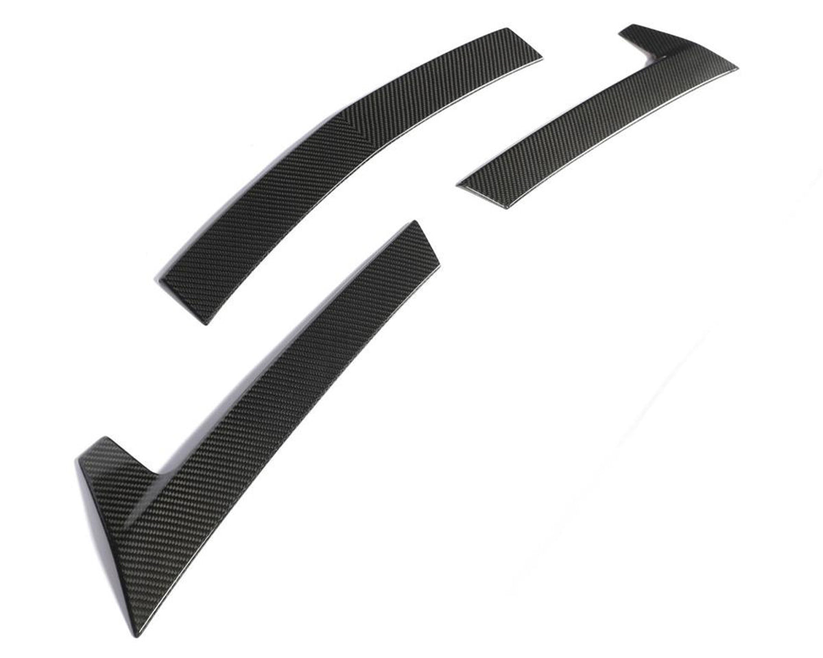 C8 Corvette Stingray Z51 Bumper hole covers carbon fiber