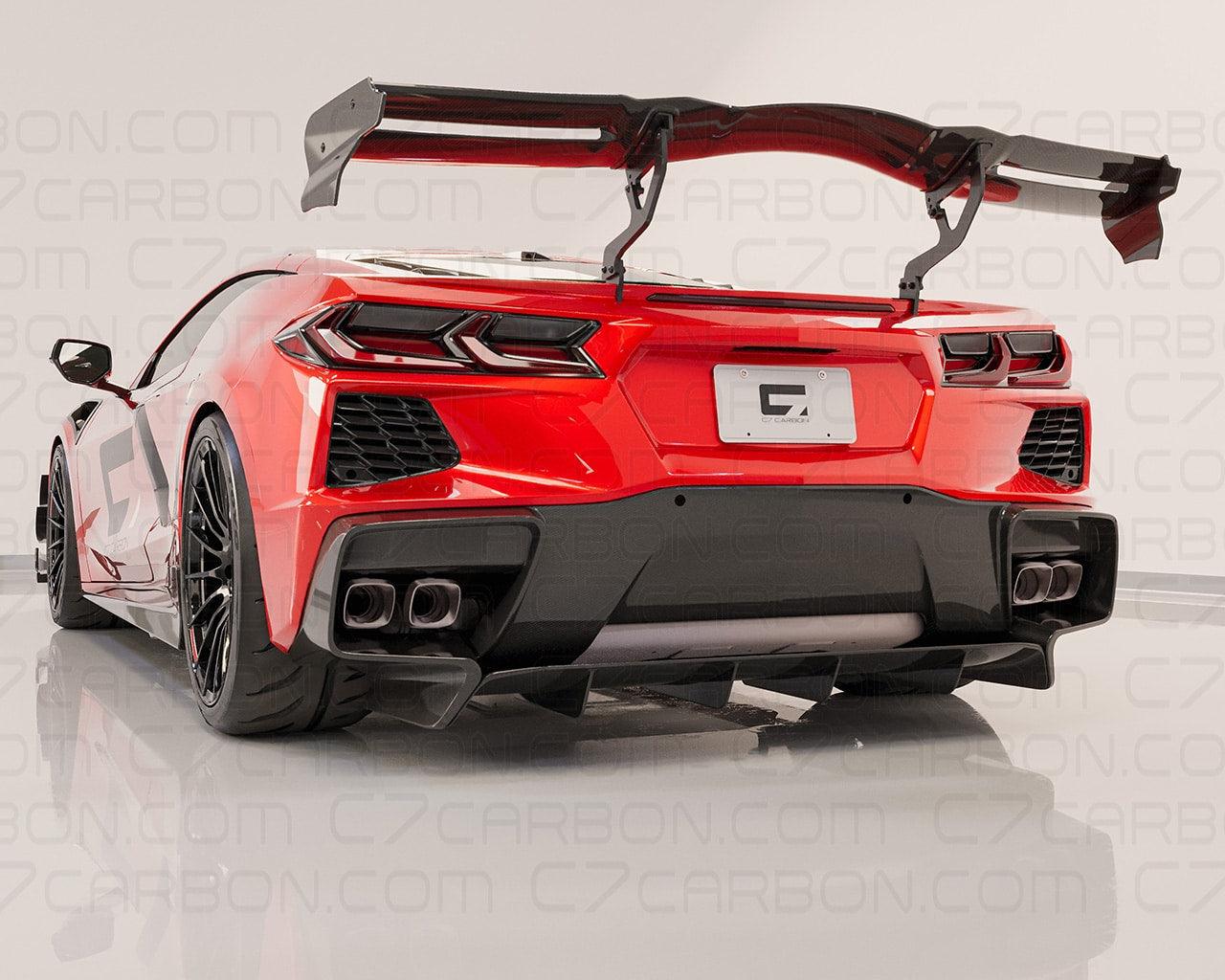 C8 Rear Diffusers