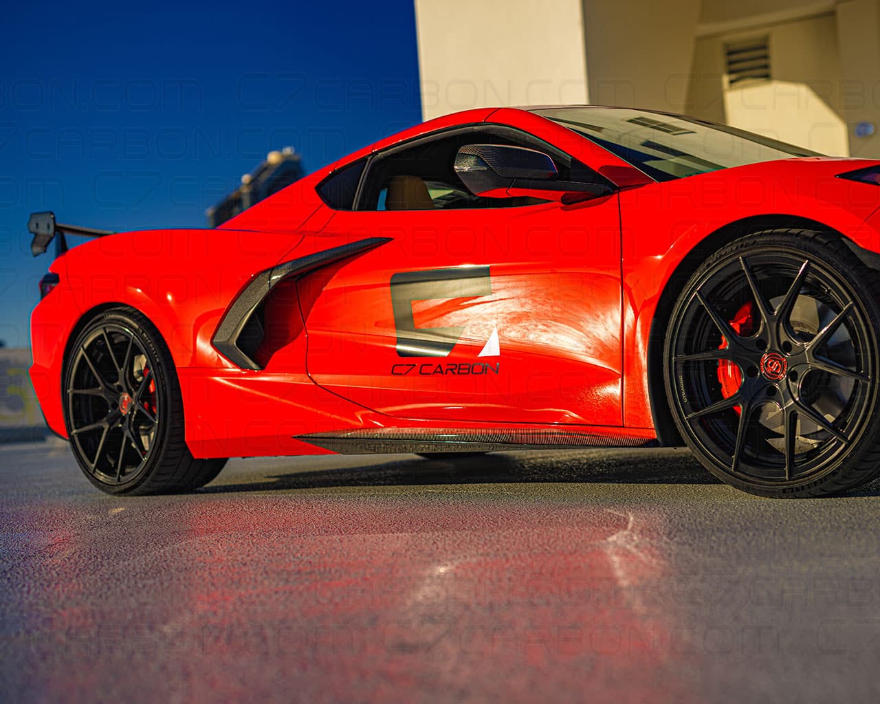 Corvette C8 Z06 Side Skirts - Carbon Fiber Upgrade – C7 Carbon