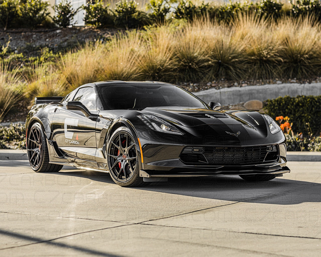 Corvette C7 Z06/Z07 OEM Style Side Skirts & Rocker Panels – C7 Carbon