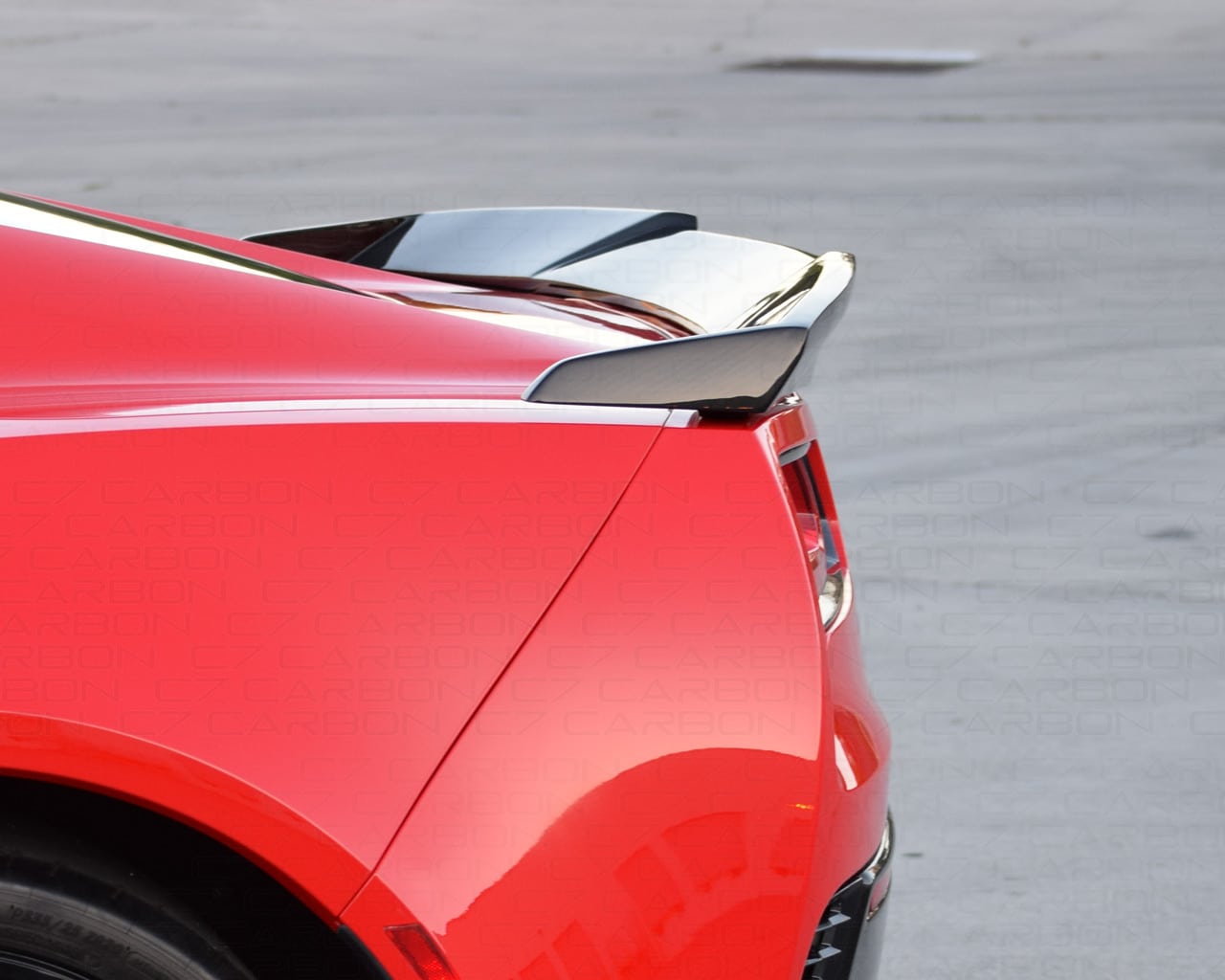 Corvette C7 Stingray Z51 GTX Rear Spoiler (14-19) | C7 Carbon