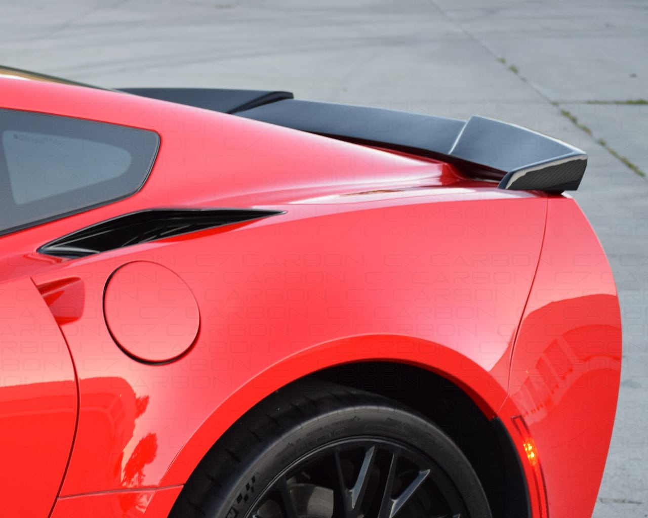 Corvette C7 Stingray Z51 GTX Rear Spoiler (14-19) | C7 Carbon
