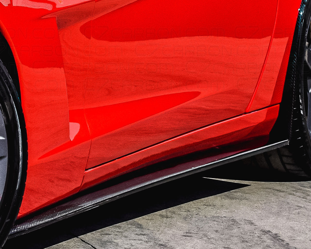 C65 レッド Chevrolet C6 Corvette ZR-1 with 18