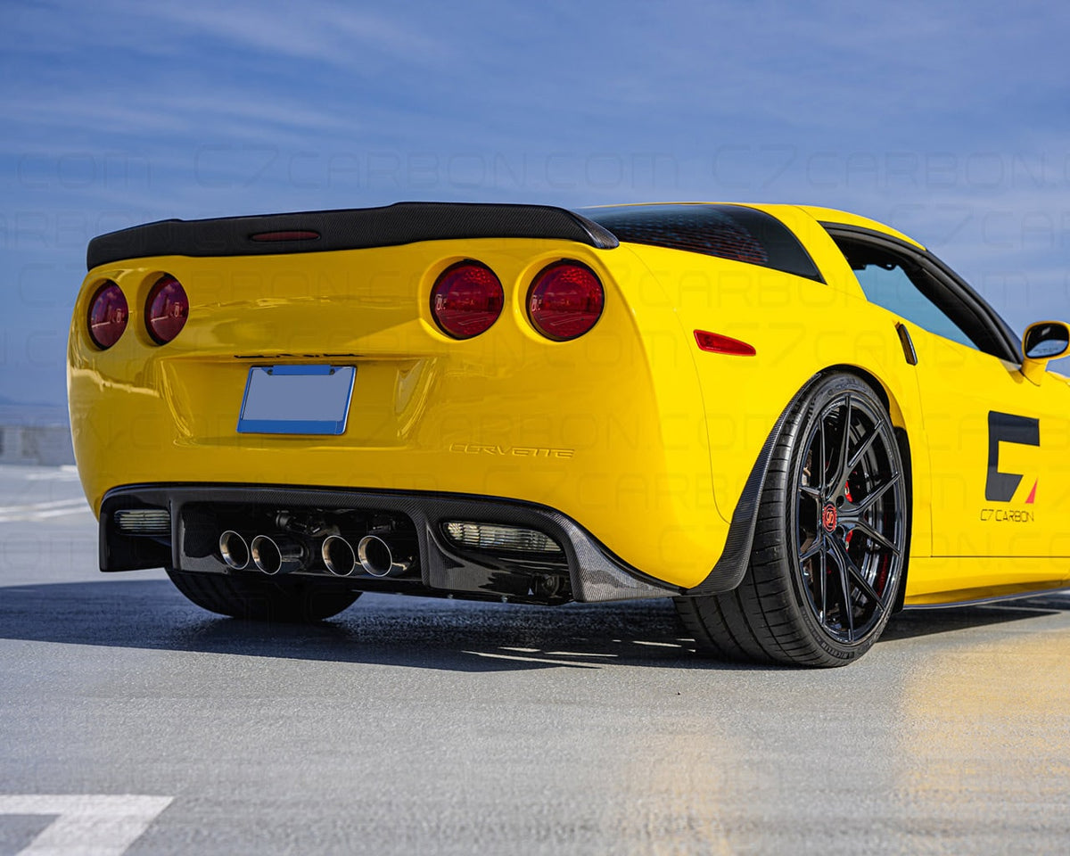Corvette C6 Rear Spoiler & Wing Upgrades | C7 Carbon