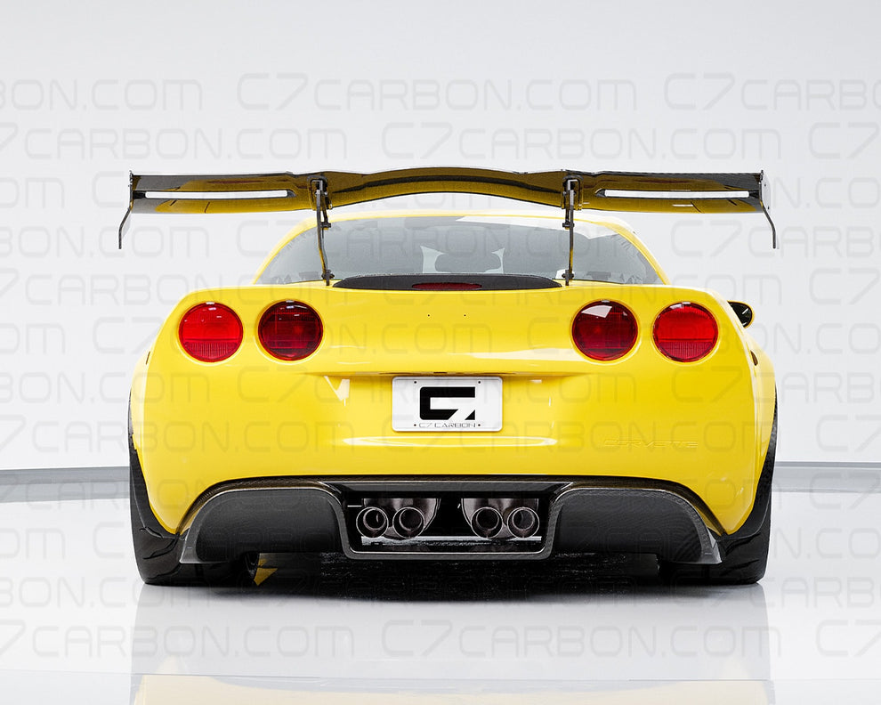 Corvette C6 Carbon Fiber Rear Spoiler Upgrade – C7 Carbon