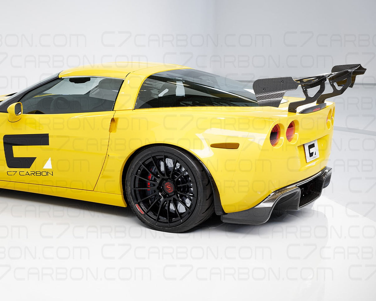 Corvette C6 Carbon Fiber Rear Spoiler Upgrade – C7 Carbon