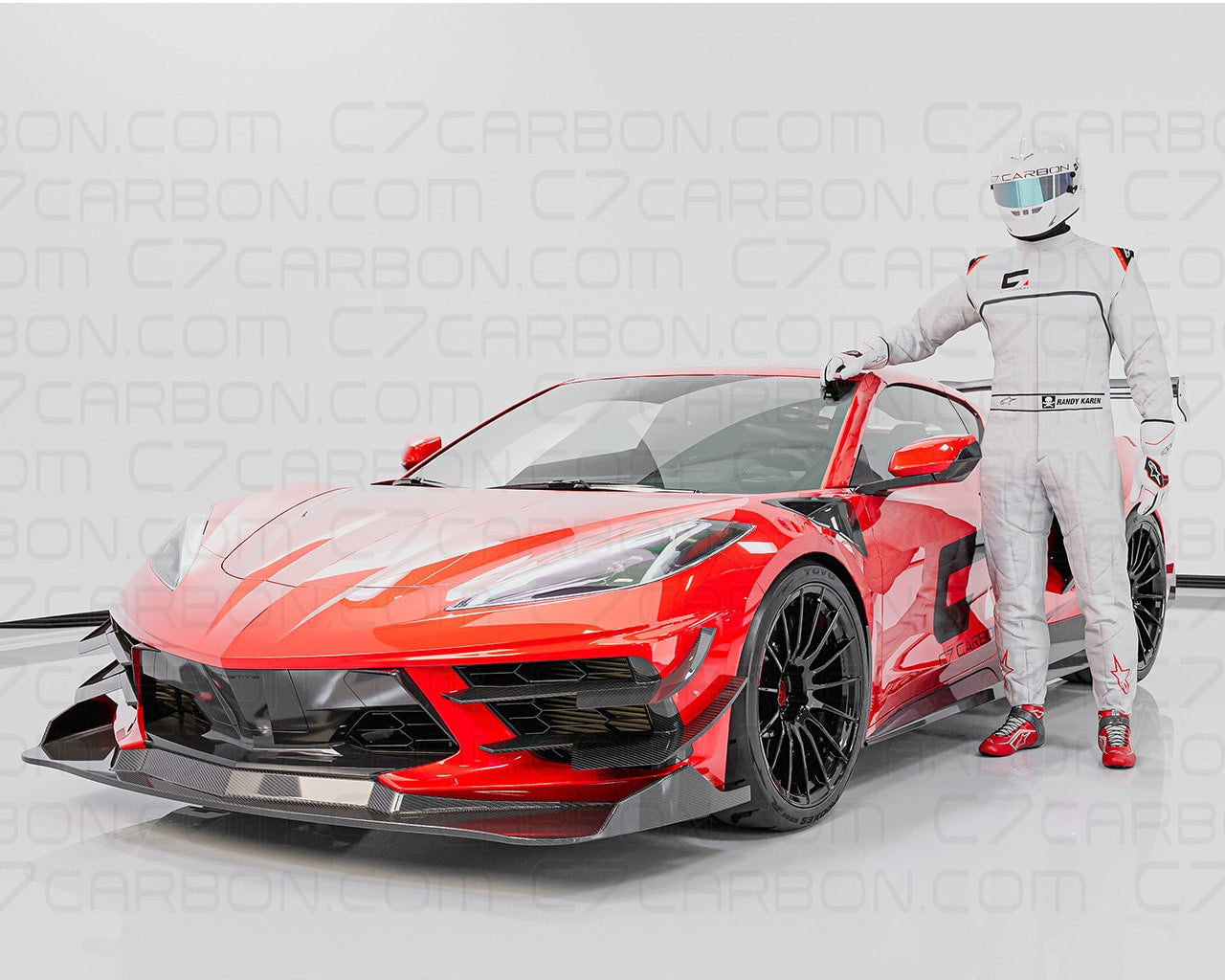Corvette C8 Stingray Legacy Front Canards