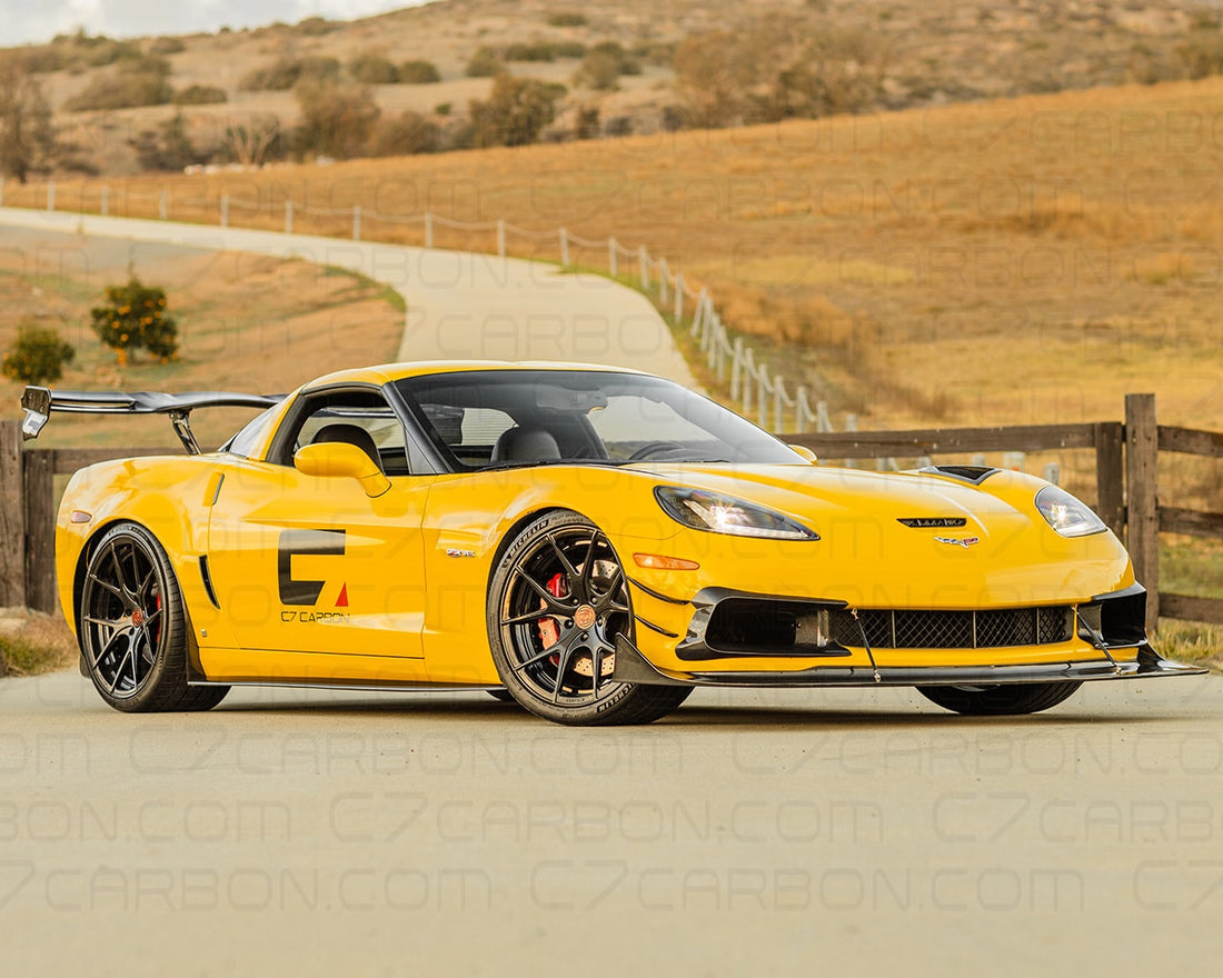 Corvette C7 Chassis Mounted Rear Wing | Legacy – C7 Carbon