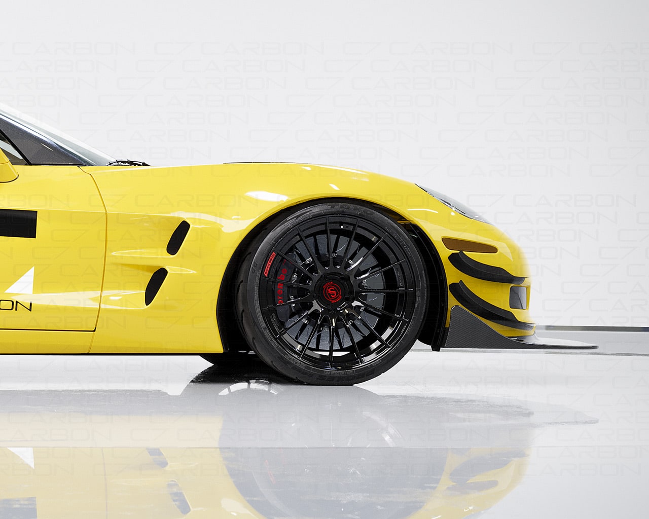 Corvette C6 Z06/ZR1 Carbon Fiber Canards – C7 Carbon