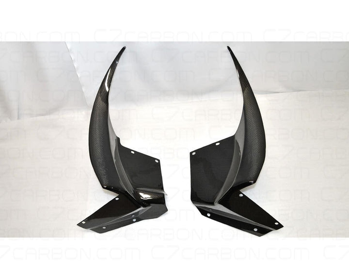 Front Fender Rear Mudflaps | Corvette C6 Z06/GS/ZR1 (2006-2013