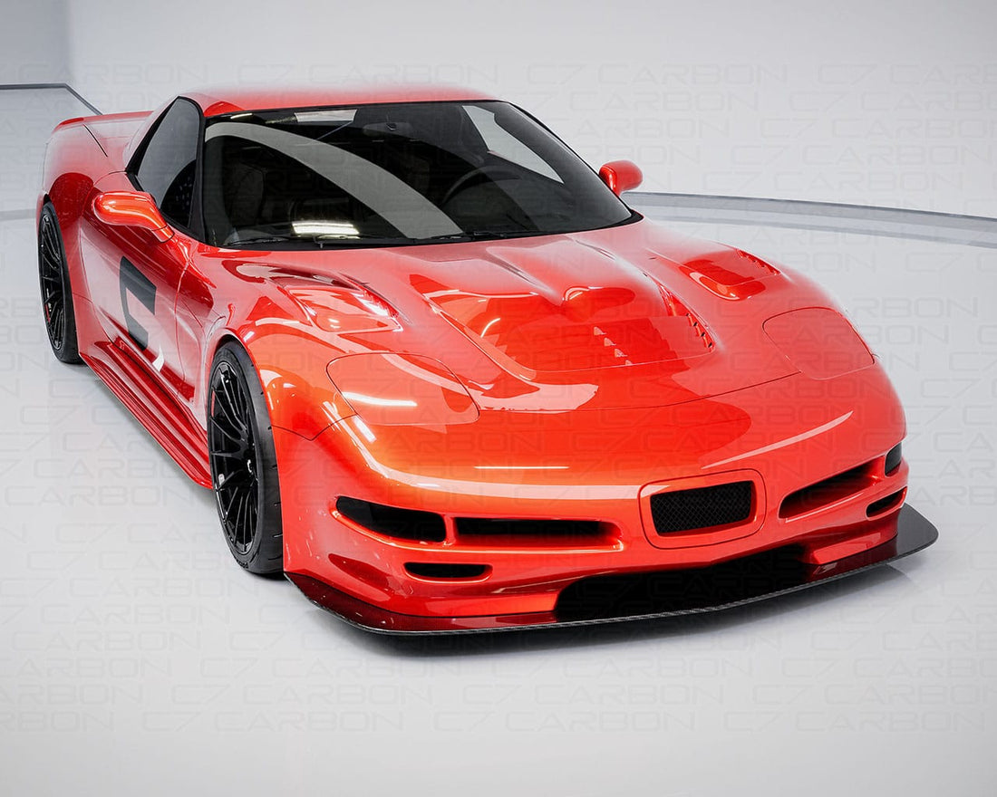 Wide Body Kit | Corvette C5 | C5R Racing GT-Class Style – C7 Carbon
