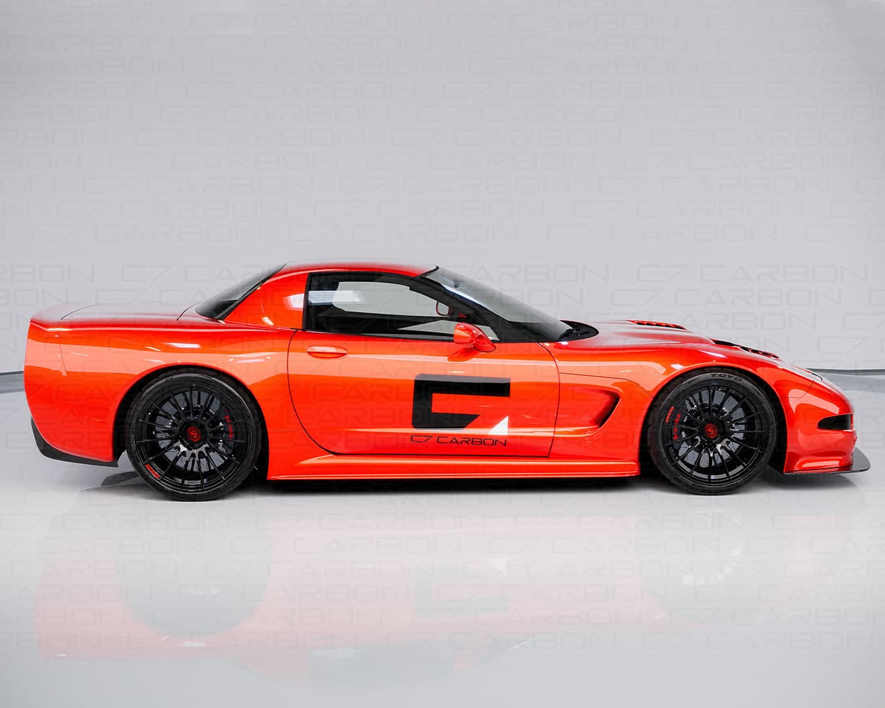 TAMIYA CORVETTE C5-R 直さ フィニッシュドボディ