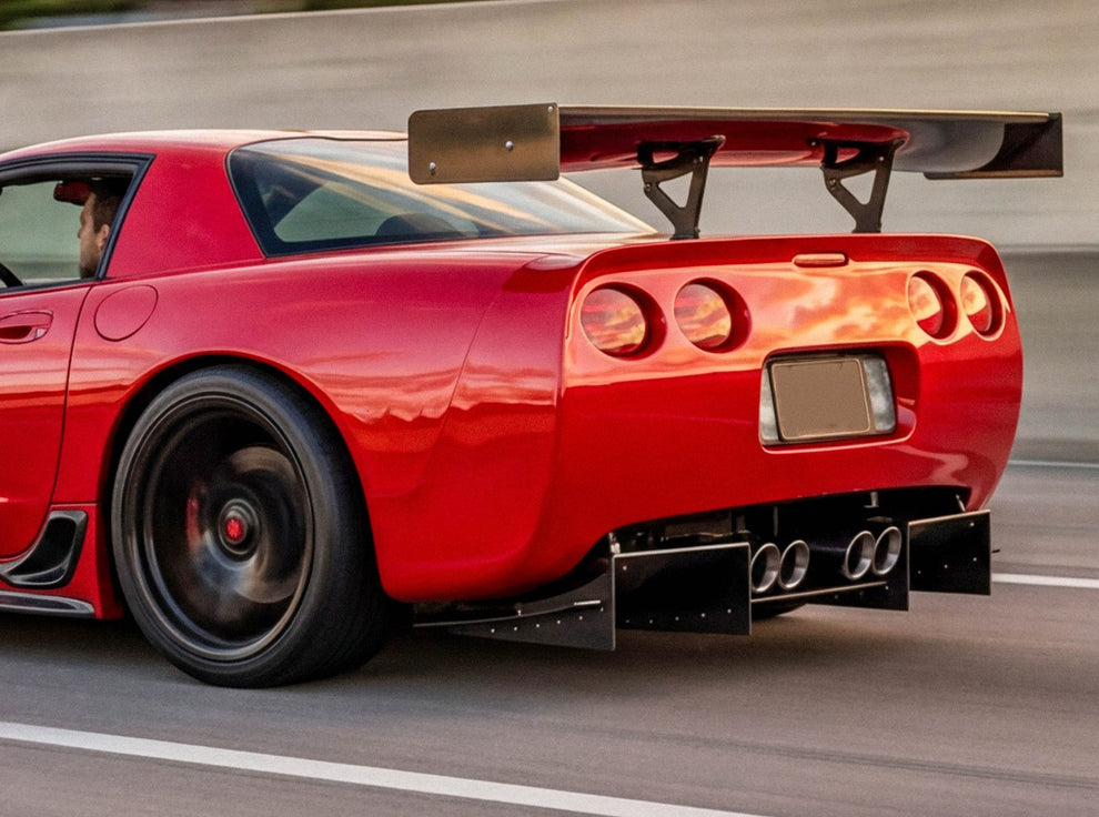 C5 Corvette Track Edition Rear Diffuser – C7 Carbon