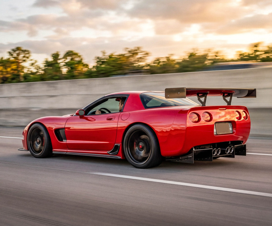 Wide Body Kit | Corvette C5 | C5R Racing GT-Class Style – C7 Carbon