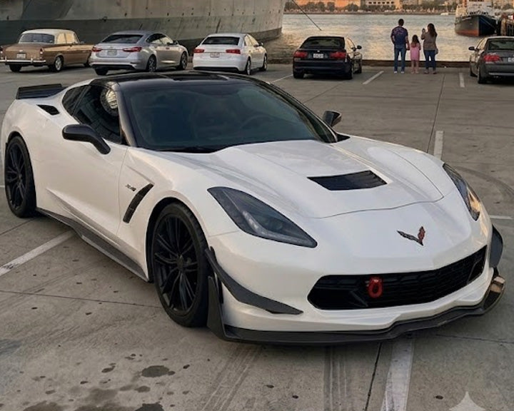 Corvette C7 Bumper Canards for Stingray Grand Sport and Z06