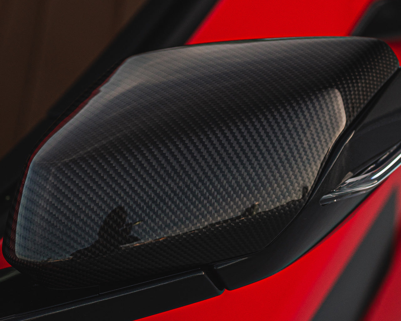 c8 corvette all models carbon fiber mirror caps dry carbon pre preg