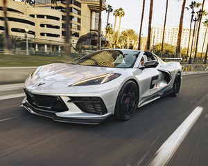 Corvette C8 5vm Style Front Splitter Carbon Fiber