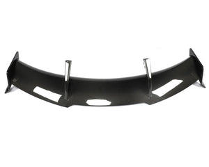 Top view of autoclave cured carbon fiber ZR1 style rear wing blade for C8 Corvette Z51
