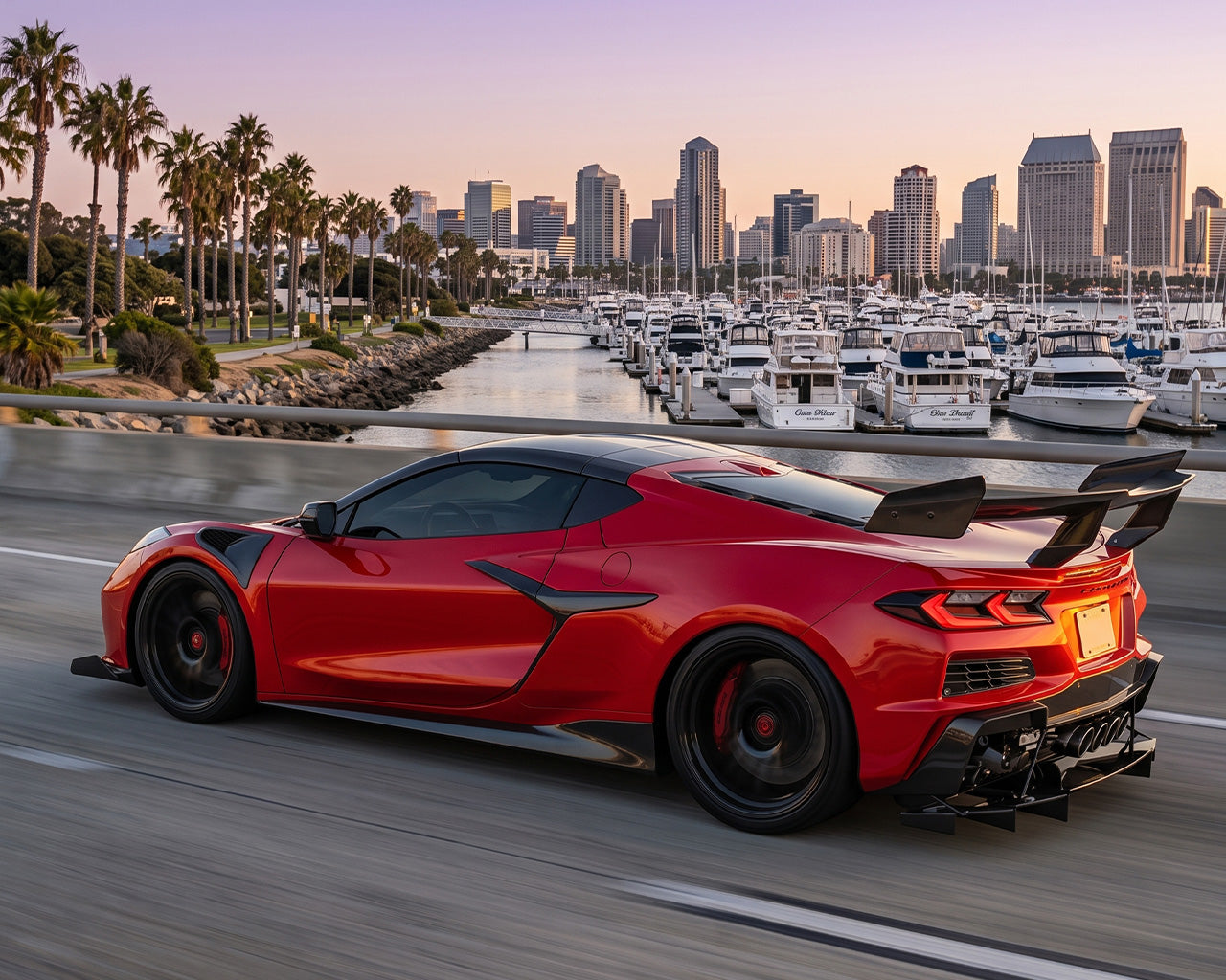 C8 Z06, E-Ray & Grand Sport Legacy Carbon Skirts | ZR1 | C7 Carbon