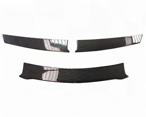C8 Corvette Z06 carbon fiber rear bumper hole covers 3 piece kit