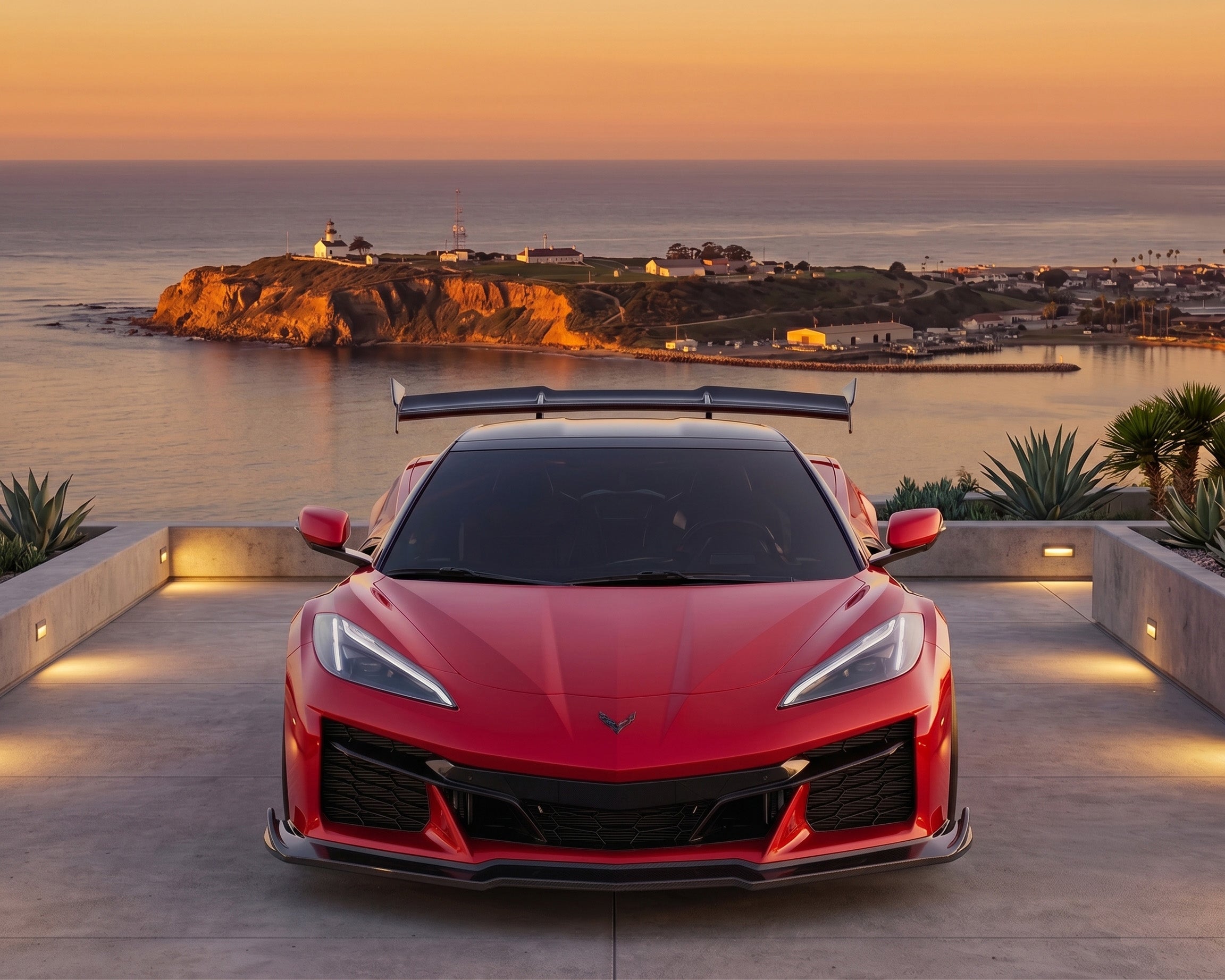 Corvette C8 Z06 & E-Ray Stage 2 Carbon Splitter (No Canard Slots