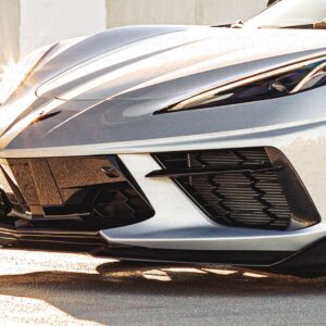 Corvette C8 Bumper Grille Bezels - Carbon Fiber
