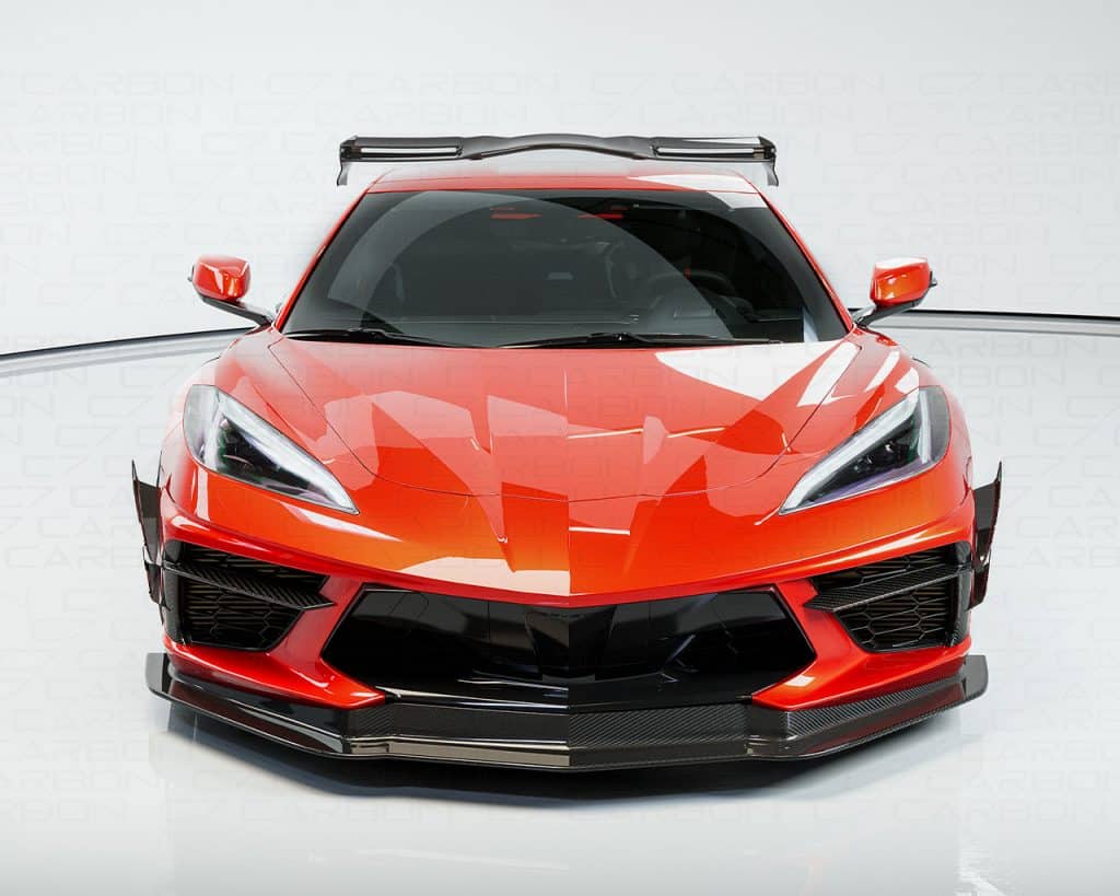 C8 Corvette Front Splitter - Champion Design | C7 Carbon