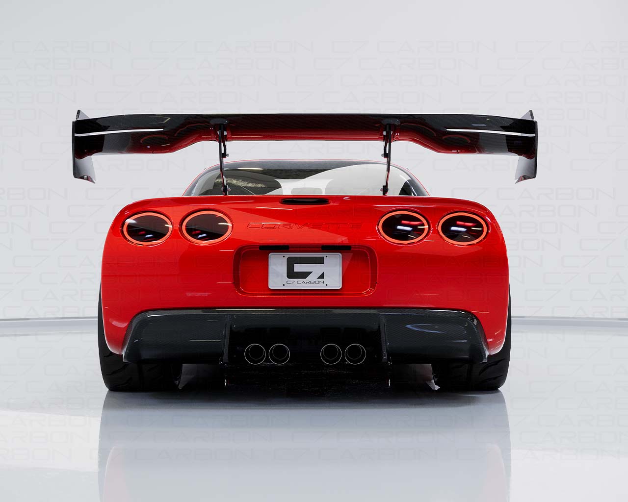 Corvette C5, Victory Chassis Mounted Rear Spoiler