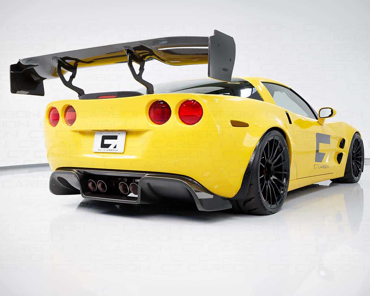 Corvette C6, Victory Chassis Mounted Rear Spoiler